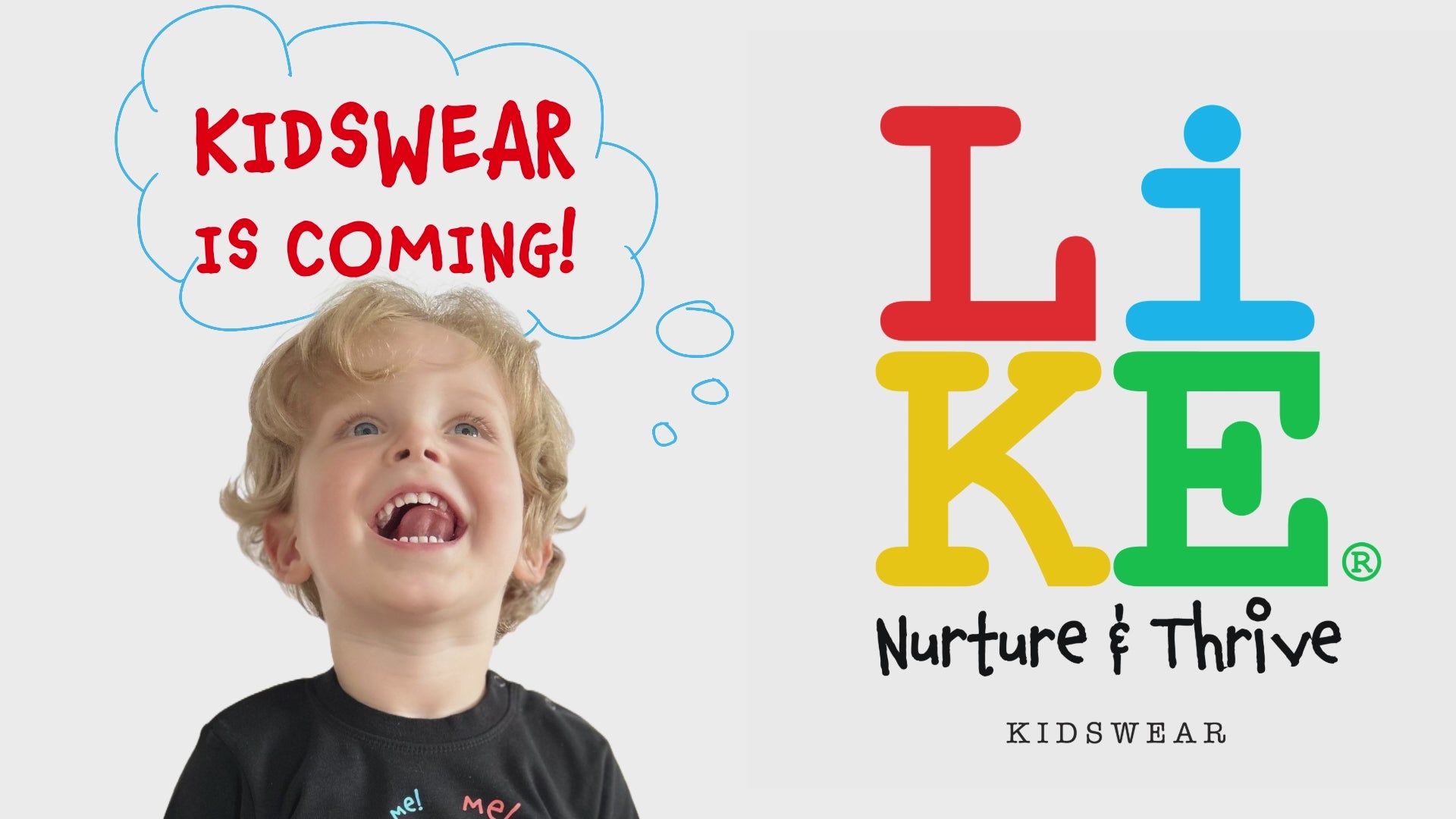 Load video: Giggles &amp; Fun take the lead with our exclusive Organic Kidswear Coming Soon!