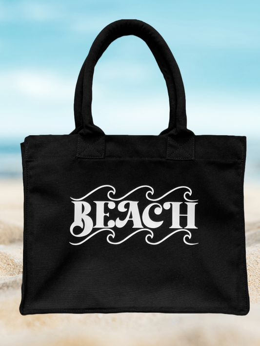 Handprinted Irish Beach Bag by LiKE